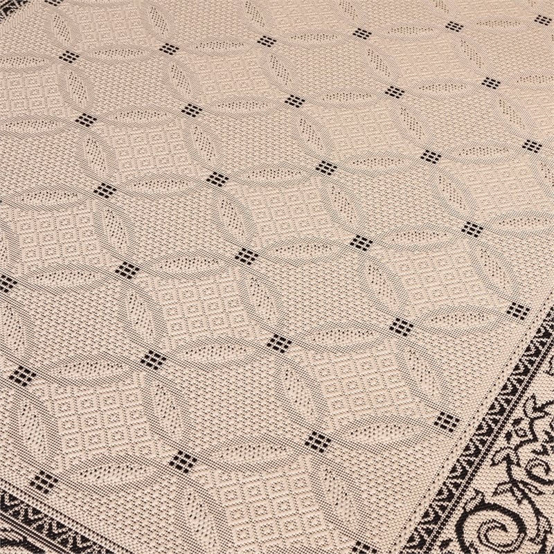Safavieh Courtyard Sand Indoor Outdoor Rug - Square 7'10