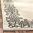 Safavieh Courtyard Sand Indoor Outdoor Rug - Square 7'10