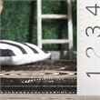 Safavieh Courtyard Black Indoor Outdoor Rug - Runner 2'4