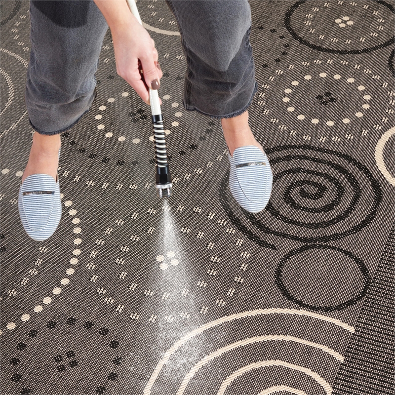 Safavieh Courtyard Black Indoor Outdoor Rug - Runner 2'4