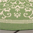 Safavieh Courtyard Olive Indoor Outdoor Rug - Runner 2'4