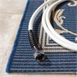 Safavieh Courtyard Navy Indoor Outdoor Rug - 5'3