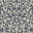 Safavieh Courtyard Navy Indoor Outdoor Rug - Runner 2'3