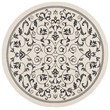 Safavieh Courtyard Sand Indoor Outdoor Rug - Round 7'10