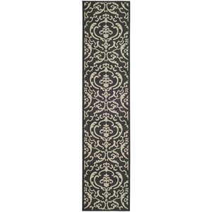 Safavieh Courtyard Sand Indoor Outdoor Rug - Runner 2'4&quot x 12'