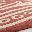 Safavieh Courtyard Red Indoor Outdoor Rug - Round 7'10
