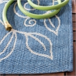 Safavieh Courtyard Blue Indoor Outdoor Rug - 9' x 12'