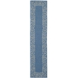Safavieh Courtyard Blue Indoor Outdoor Rug - Runner 2'4