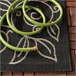 Safavieh Courtyard Black Indoor Outdoor Rug - 9' x 12'