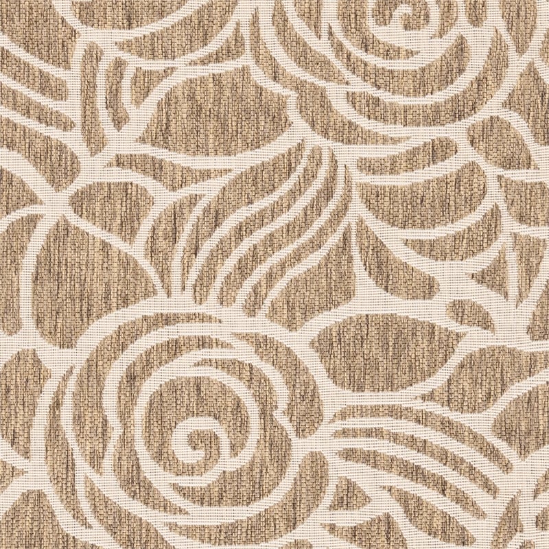 Safavieh Courtyard Coffee Indoor Outdoor Rug - 9' x 12'