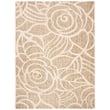 Safavieh Courtyard Coffee Indoor Outdoor Rug - Square 6'7