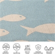 Safavieh Courtyard Aqua Indoor Outdoor Rug - Runner 2'3