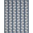 Safavieh Courtyard Navy Indoor Outdoor Rug - 9' x 12'
