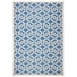 Safavieh Courtyard Blue Indoor Outdoor Rug - 5'3