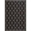 Safavieh Courtyard Black Indoor Outdoor Rug - 8' x 11'2