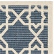 Safavieh Courtyard Navy Indoor Outdoor Rug - Runner 2'7
