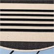 Safavieh Courtyard Black Indoor Outdoor Rug - Round 5'3