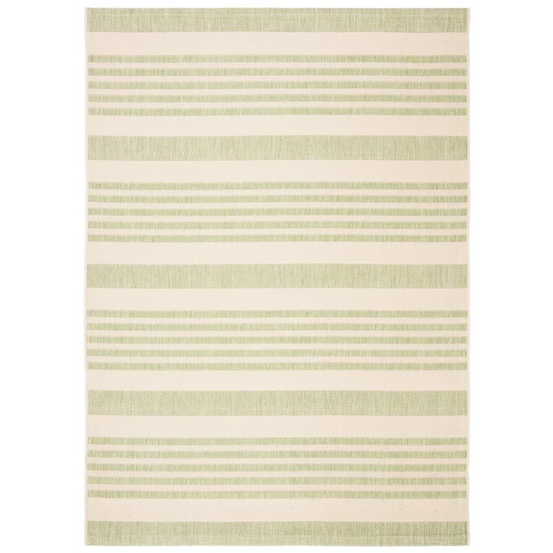 Safavieh Courtyard Beige Indoor Outdoor Rug - 5'3