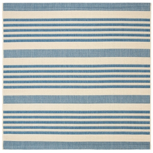 Safavieh Courtyard Beige Indoor Outdoor Rug - Square 5'3&quot