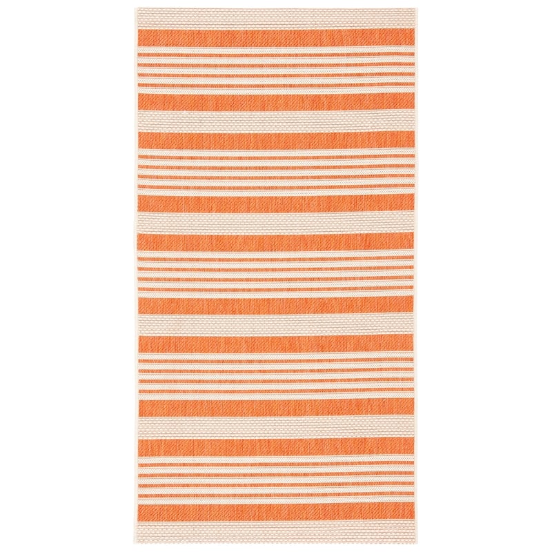 Safavieh Courtyard Terracotta Indoor Outdoor Rug - 2'7