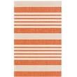 Safavieh Courtyard Terracotta Indoor Outdoor Rug - 8' x 11'
