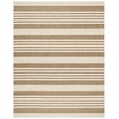 Safavieh Courtyard Brown Indoor Outdoor Rug - 6'7