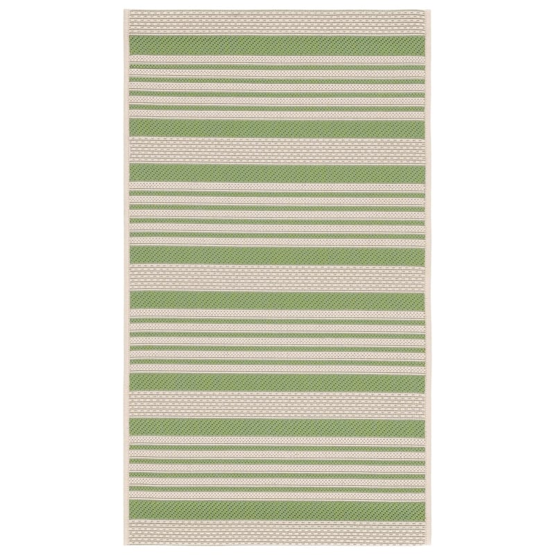 Safavieh Courtyard Green Indoor Outdoor Rug - 2' x 3'7&quot