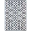 Safavieh Courtyard Navy Indoor Outdoor Rug - 8' x 11'