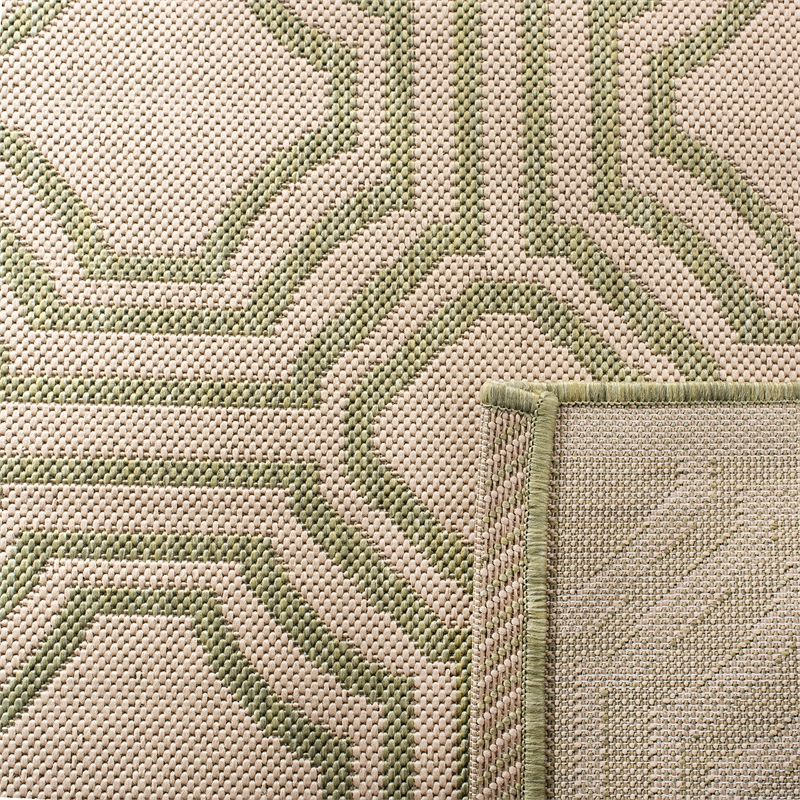 Safavieh Courtyard Beige Indoor Outdoor Rug - 2'7