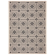 Safavieh Courtyard Anthracite Indoor Outdoor Rug - 2'7