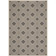 Safavieh Courtyard Anthracite Indoor Outdoor Rug - 9' x 12'