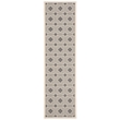 Safavieh Courtyard Anthracite Indoor Outdoor Rug - Runner 2'3