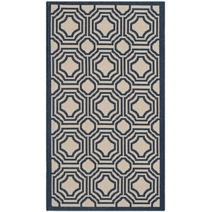 Safavieh Courtyard Beige Indoor Outdoor Rug - 2' x 3'7&quot