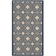 Safavieh Courtyard Beige Indoor Outdoor Rug - 2' x 3'7