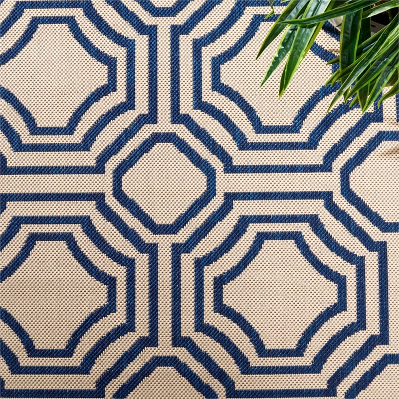 Safavieh Courtyard Beige Indoor Outdoor Rug - Runner 2'3