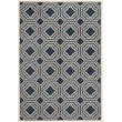 Safavieh Courtyard Navy Indoor Outdoor Rug - 5'3