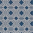 Safavieh Courtyard Navy Indoor Outdoor Rug - 5'3