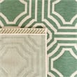 Safavieh Courtyard Dark Green Indoor Outdoor Rug - Runner 2'3