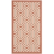 Safavieh Courtyard Beige Indoor Outdoor Rug - 5'3