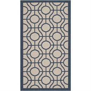 Safavieh Courtyard Beige Indoor Outdoor Rug - 2' x 3'7&quot