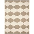 Safavieh Courtyard Beige Indoor Outdoor Rug - 8' x 11'