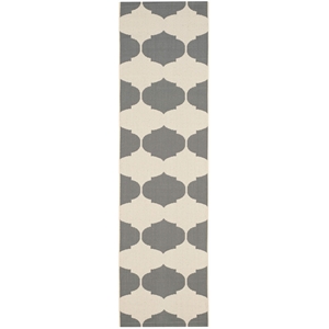 Safavieh Courtyard Beige Indoor Outdoor Rug - Runner 2'3&quot x 12'