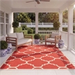 Safavieh Courtyard Red Indoor Outdoor Rug - 8' x 11'