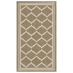 Safavieh Courtyard Green Indoor Outdoor Rug - 2' x 3'7&quot