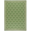Safavieh Courtyard Green Indoor Outdoor Rug - 9' x 12'