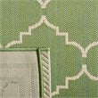 Safavieh Courtyard Green Indoor Outdoor Rug - 9' x 12'