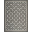 Safavieh Courtyard Grey Indoor Outdoor Rug - 8' x 11'