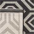 Safavieh Courtyard Black Indoor Outdoor Rug - 9' x 12'