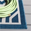 Safavieh Courtyard Navy Indoor Outdoor Rug - 5'3