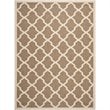 Safavieh Courtyard Brown Indoor Outdoor Rug - 8' x 11'